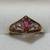 NEW 14K Gold Ruby and Diamond Ring 4 thumbnail