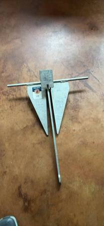 8 pound Danforth type anchor NEW 1