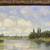 Impressionist Landscape Oil on Cavas Panel, Signed- Heavy French Frame 9 thumbnail