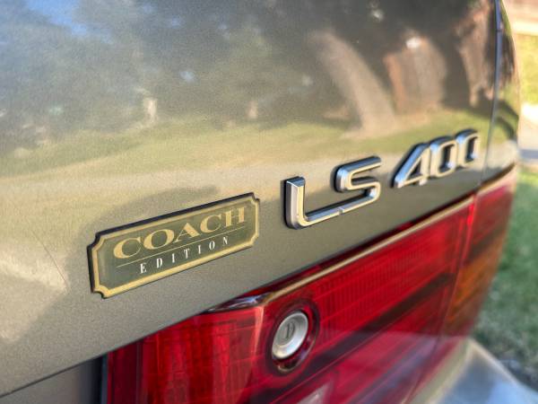 1997 Lexus LS 400 coach edition 1UZ-FE V8 151k miles - $5,300 (dublin / pleasanton / livermore)63470229866371123