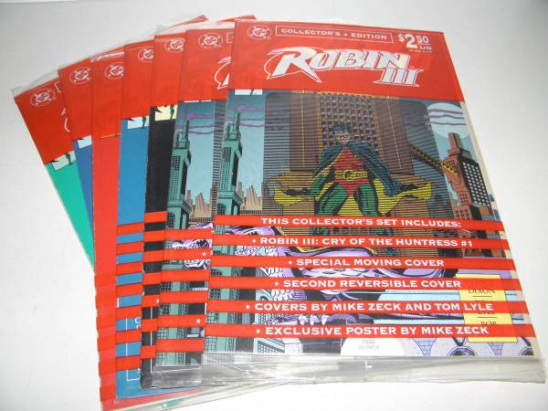 Robin 3 Cry Of The Huntress #  1 - 6 ( Both Covers #1) 1