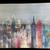Print of Painting of Abstract City Synthetic Canvas by John Douglas 2 thumbnail