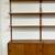 Vintage Mid Century Poul Cadovius 2 Bay Teak Wall Unit 4 thumbnail