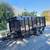 NEW DUMP TRAILER 14X8X4 HEAVY DUTY IDEAL FOR BOBCAT 8 LUGS,SCISSOR HOI 3 thumbnail
