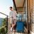 New Samsonite Saire LTE Softside Expandable 3pc Luggage Caribbean Blue 6 thumbnail