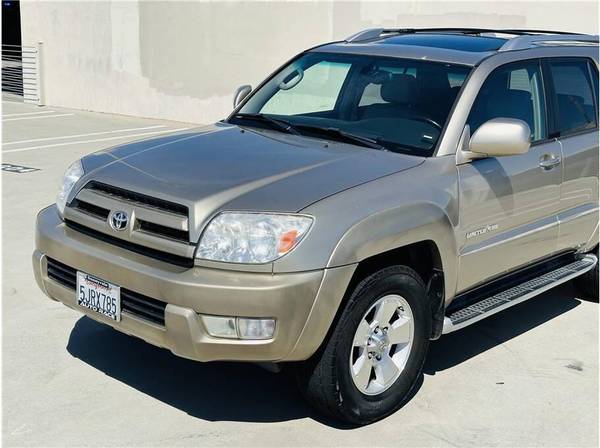 2004 Toyota 4Runner Limited 4WD 4dr SUV w/V6 WE SHIP CALIFORNIA CARS ANYWHERE! - $10,999 (+ Auto Race CA - Over 100 Cars)63654702873859124