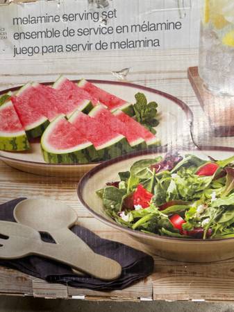 Serving set (Melamine $ 1