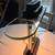 Vintage 80's Postmodern Robert Sonneman-style banker's desk lamp 7 thumbnail