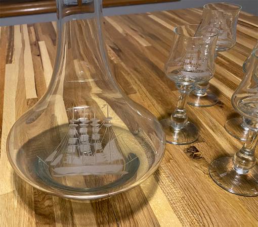 Decanter & Glasses 1