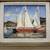 Vintage Painting of Sallboat in Gilded Frame 2 thumbnail