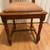 Antique solid oak chair made in Belgium 10 thumbnail