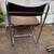 Vintage Midcentury modern four chrome directors chairs no table 12 thumbnail
