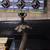 26.5" Vintage Monkey & Palm Tree Lamp W/Tiffany Style Shade 7 thumbnail
