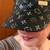 Monogram Baseball Cap - Black Graphic Streetwear Hat 2 thumbnail