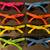 Vintage Neon Rubber Frame Sunglasses Miller Genuine Draft Taiwan #9536 4 thumbnail