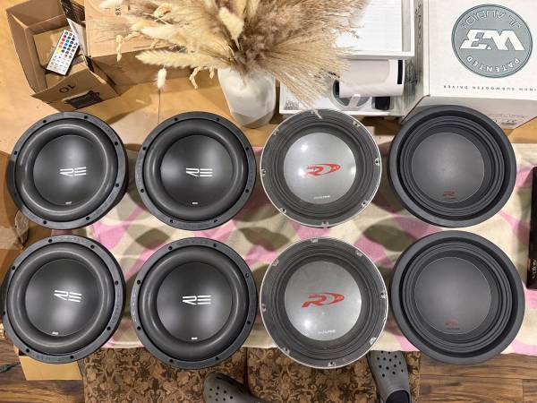 10" & 8" Subwoofers - VARIOUS Brands 1