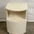 Cream Wicker Night Stand With Lower Cabinet 4 thumbnail