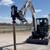 SKID STEER - TEXAS POST DRIVER BOBCAT X-CHANGE DEERE KUBOTA MINI EX!!! 20 thumbnail