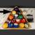 Billiards Pool Balls, Triangle, Cue Stick, and Bridge Set with Free Chalk. See a 2 thumbnail