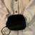 1940's Genuine Black Fur Muff Hand Warmer 1 thumbnail