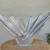 Huge 24" wide Art Vannes, France crystal glass centerpiece bowl vase 15 thumbnail