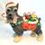 Danbury Mint Miniature Schnauzer Resin Figure Christmas Santa Dog 2 thumbnail