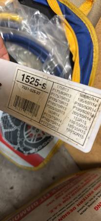 Les Schwab tire chains 1525 1