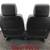15-19 Chevy Silverado 2500 3500 Black Leather Bucket Front Seats Seat 12 thumbnail