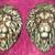 Huge Pair Solid Concrete Lion Bust with aged Bronze finish. 6 thumbnail