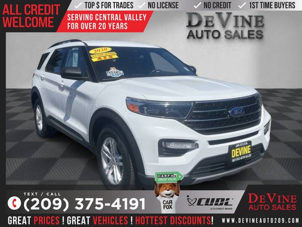 2020 Ford Explorer XLT AWDSUV - $25,595 (DeVine Auto Sales)63611910248579120