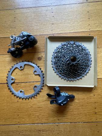 Sram 1x drivetrain components 1