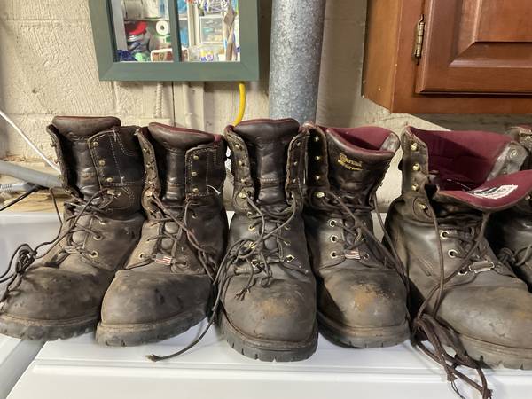 Chippewa  work boots 3pair size11E 1