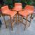 Vintage mid century modern bar stools set of 3 3 thumbnail