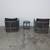 Set of 2 Restoration Hardware Capri Swivel Lounger Chair Outdoor w/ si 15 thumbnail