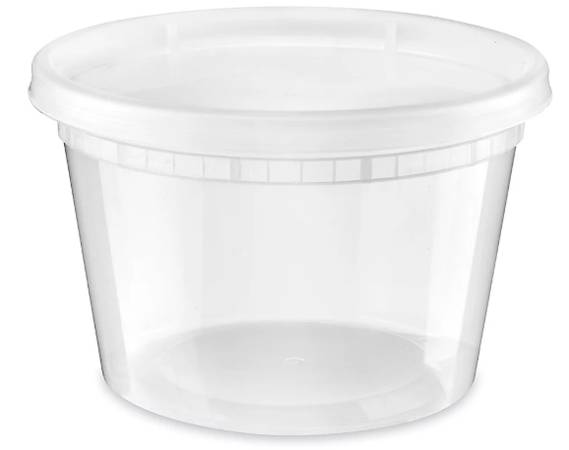 ***16 oz Plastic Meal Prep/Deli Containers with Lids (25 Sets)*** 1