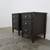 Set of 2 Dark Brown 3-Drawer Nightstands w/ Metal Pulls 6 thumbnail