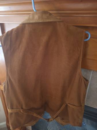 Men's suede vest 1