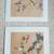 Beautiful Pair of Antique Oriental Watercolors, Modern Frames 5 thumbnail