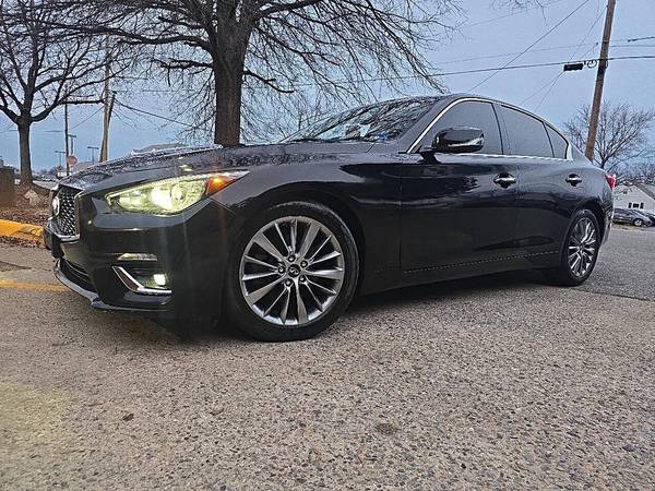 LOW MILES~2018 INFINITI Q50 3.0T LUXE AWD~SEDAN~AUTO~LTHR~WHEELS~CLEAN 1