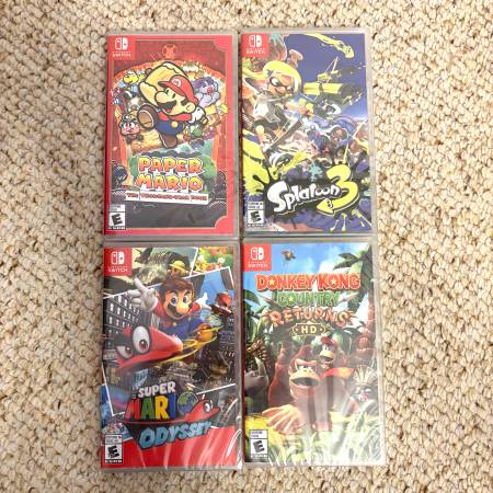 (NEW) Nintendo Switch Games 1
