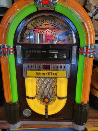 Wurlitzer juke box 1015cd wr-18 1