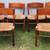 set of (4) 1960's Dyrlund Smith teak Captains ARMCHAIRS from Denmark 9 thumbnail