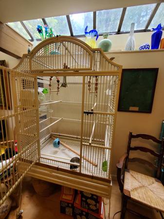 Very large, well built Bird or parrot cage (Bellingham)63613582947329129