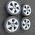 Toyota Prius 17" Wheels and 225 45 17 Bridgestone Blizzak WS90 Winter Tires 2 thumbnail
