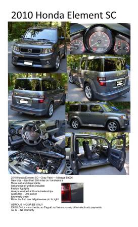 2010 Honda Element SC - $14,500 (Monroe)63622987051009124