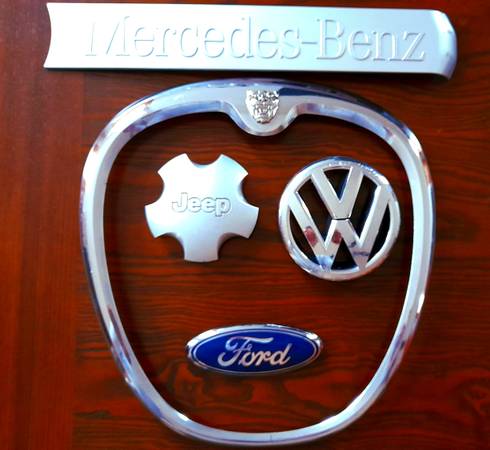 Genuine Front Grill Badge Logo Emblems 1