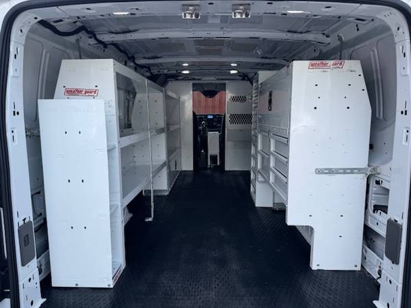 2020 Ford Transit 350 Cargo Van 148 LWB **BIN PACKAGE + BARRIER CAGE** - $29,950 (donleemotors.com)63618455333379122