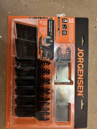 Jorgensen 10 -Pack Multiple materials Oscillating Tool Blade 1