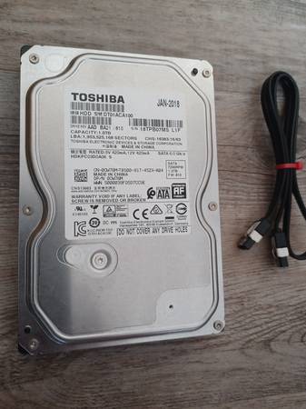 Toshiba 1TB hard drive 1