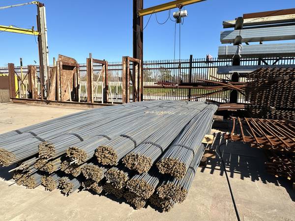 #3,#4 & #5 X 20FT REBAR GRADE 60 USA MADE $1200 A BUNDLE NOW AVAILABLE 1